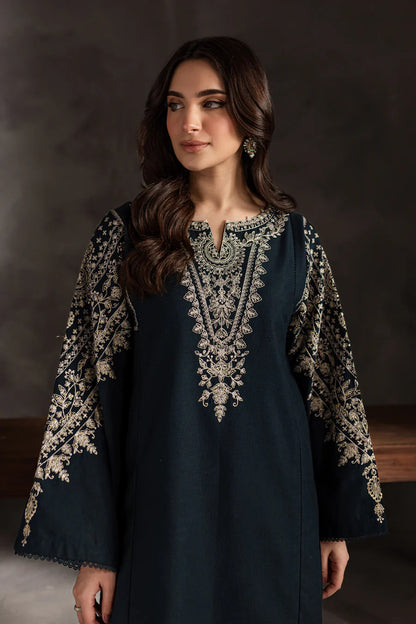 Berry Mandala 2Pc - Embroidered Dhanak bana Dora Unstitched